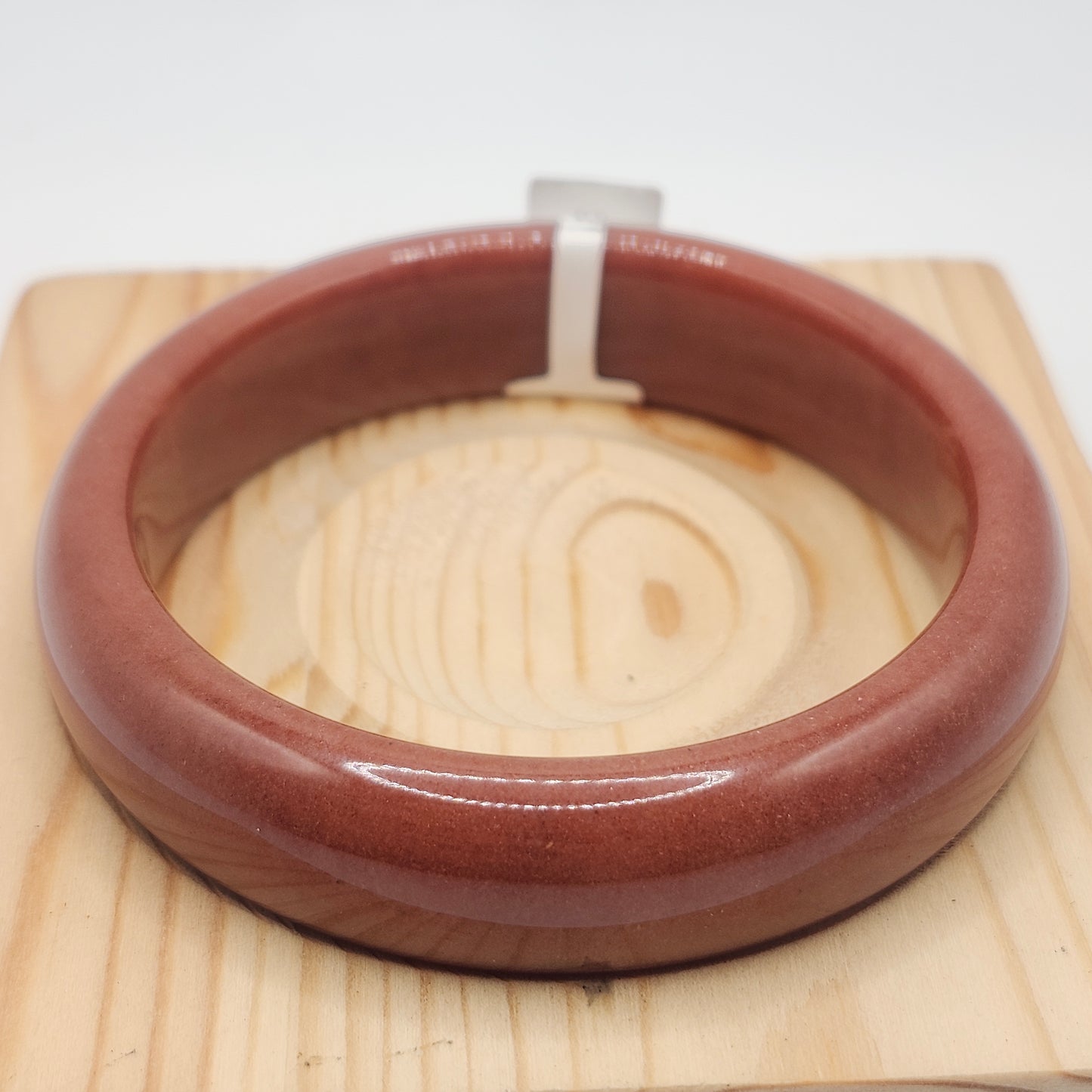 Jade Natural Crystal Hard Bangles 60mm
