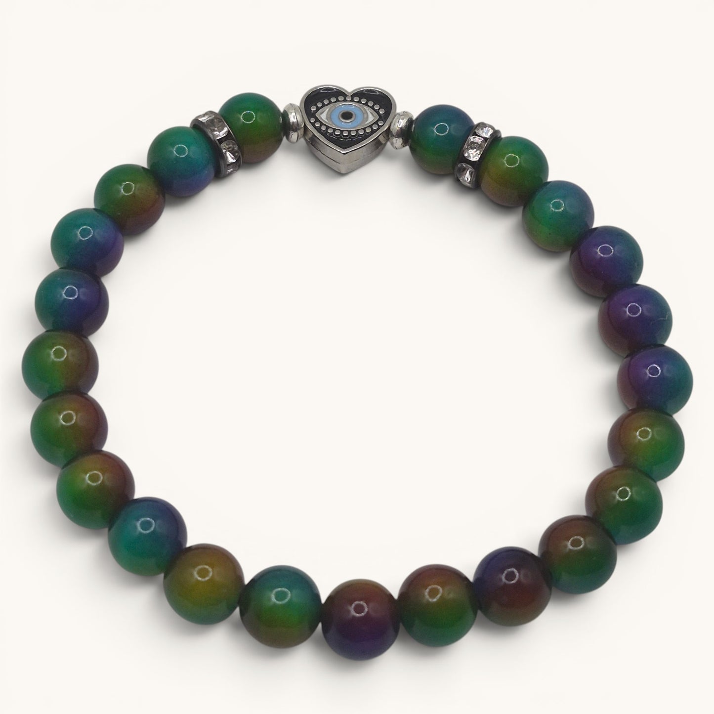 Cat Eye Evil Eye Protection Bracelet
