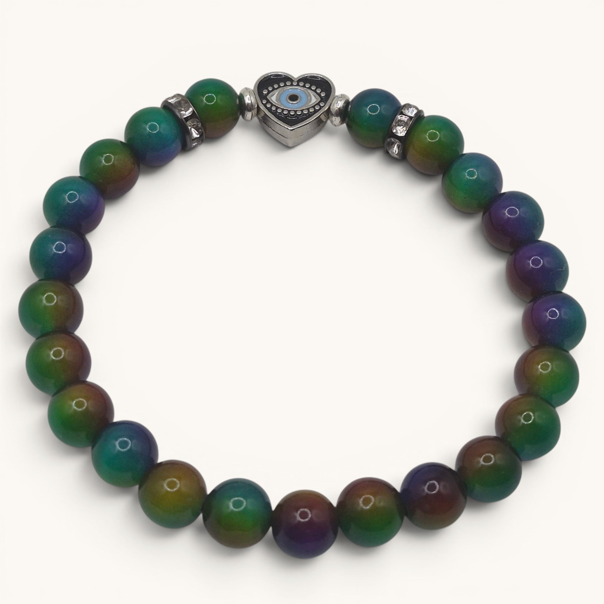 Cat Eye Evil Eye Protection Bracelet