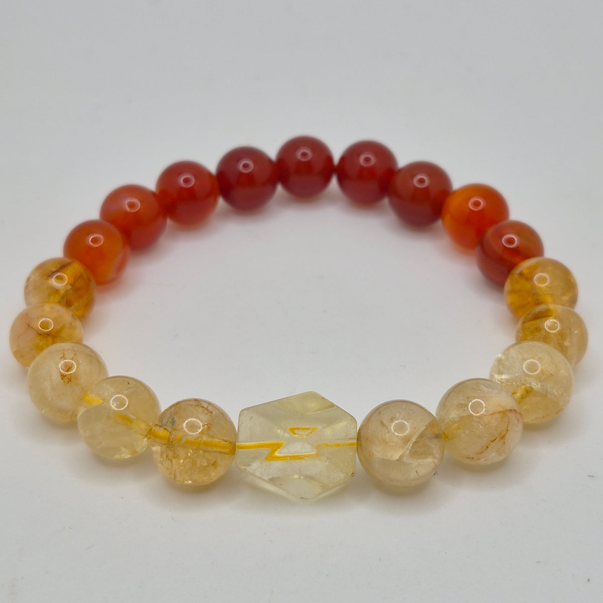 Citrine & Carnelian Passion + Creativity Intention Bracelet